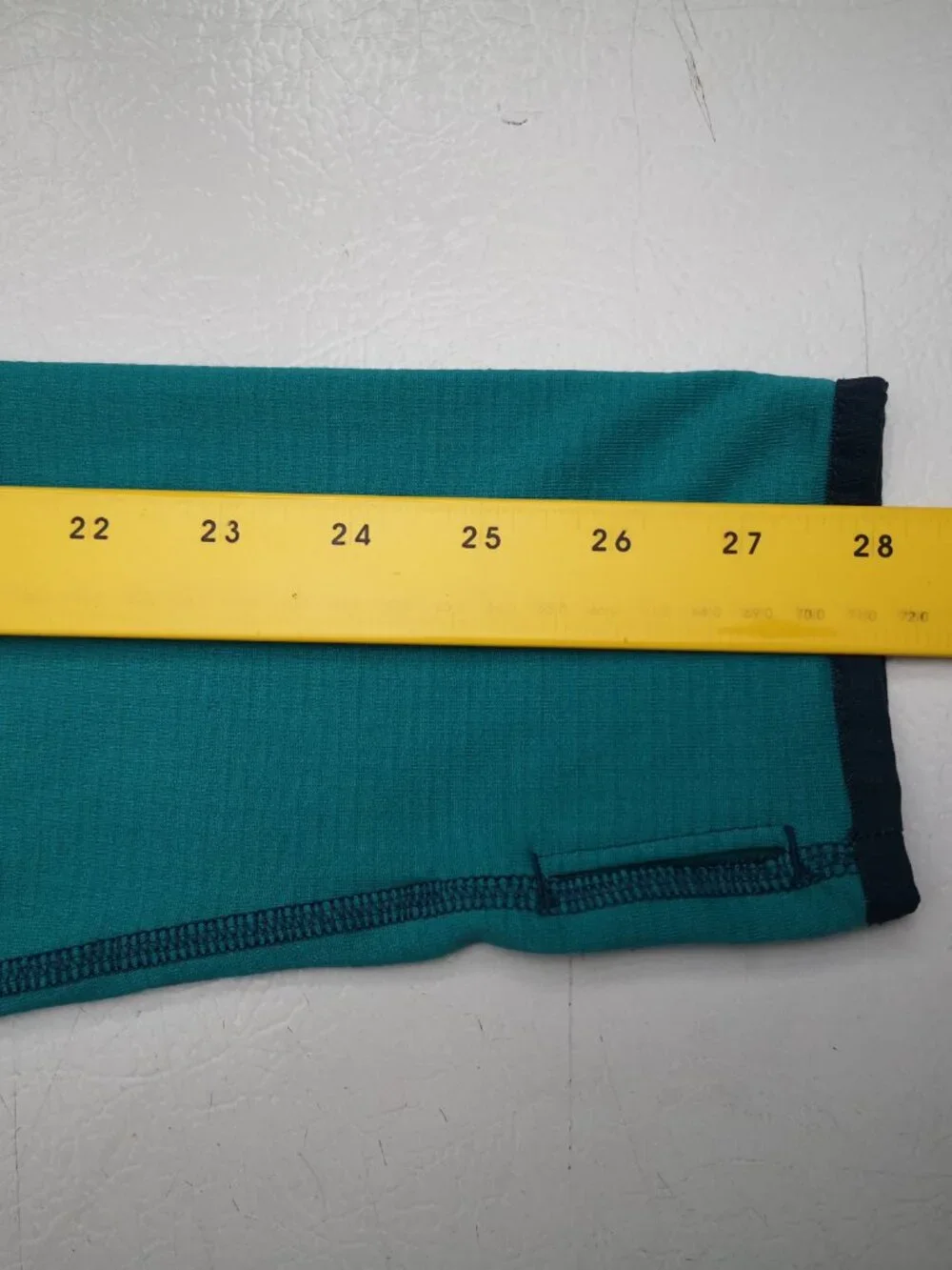 Eddie Bauer Assent Ladies Size Large Teal w/ Navy Fleece Lined Free Heat Polo - Picture 14 of 15
